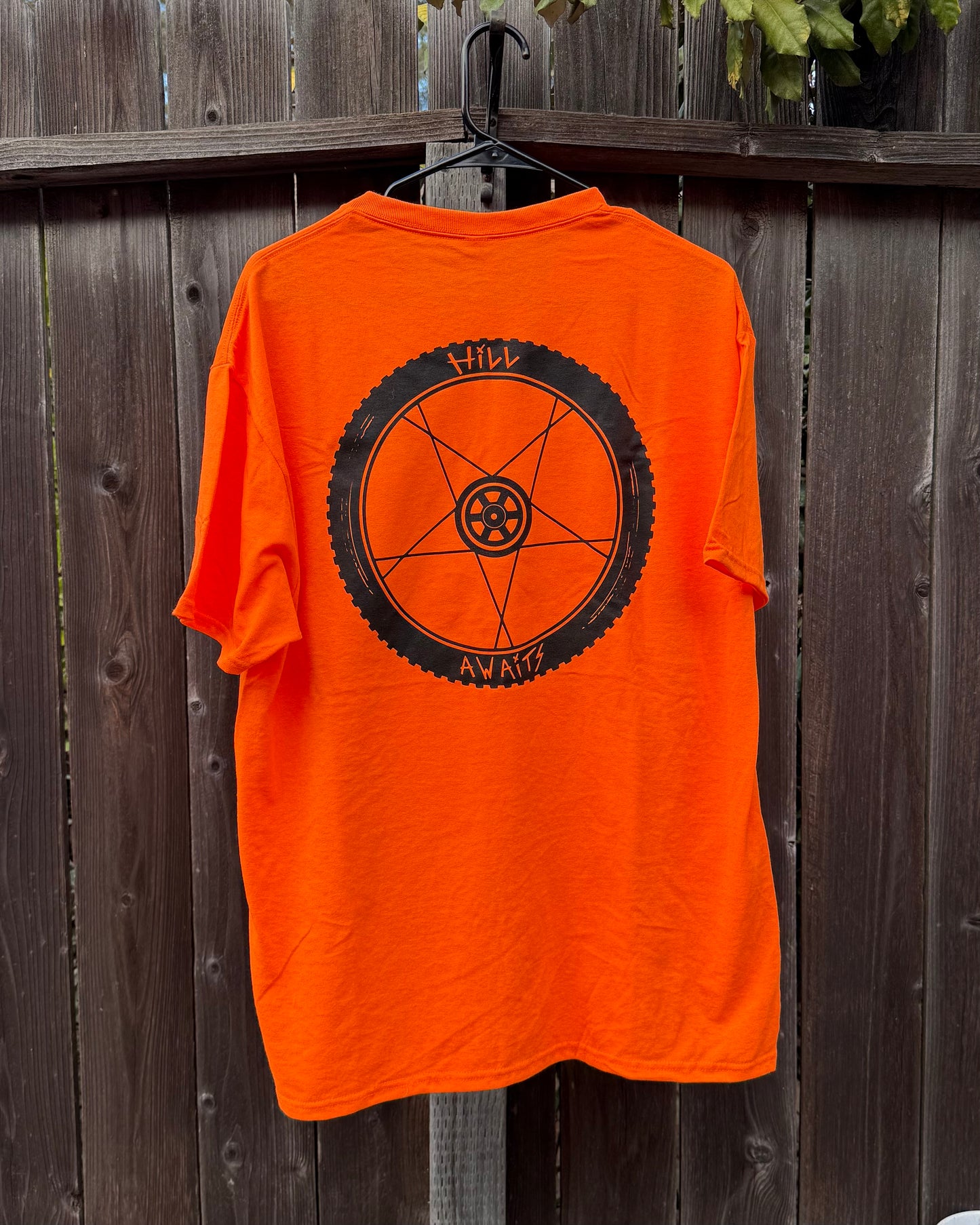 Hill awaits "Pentaspoke" T-shirt