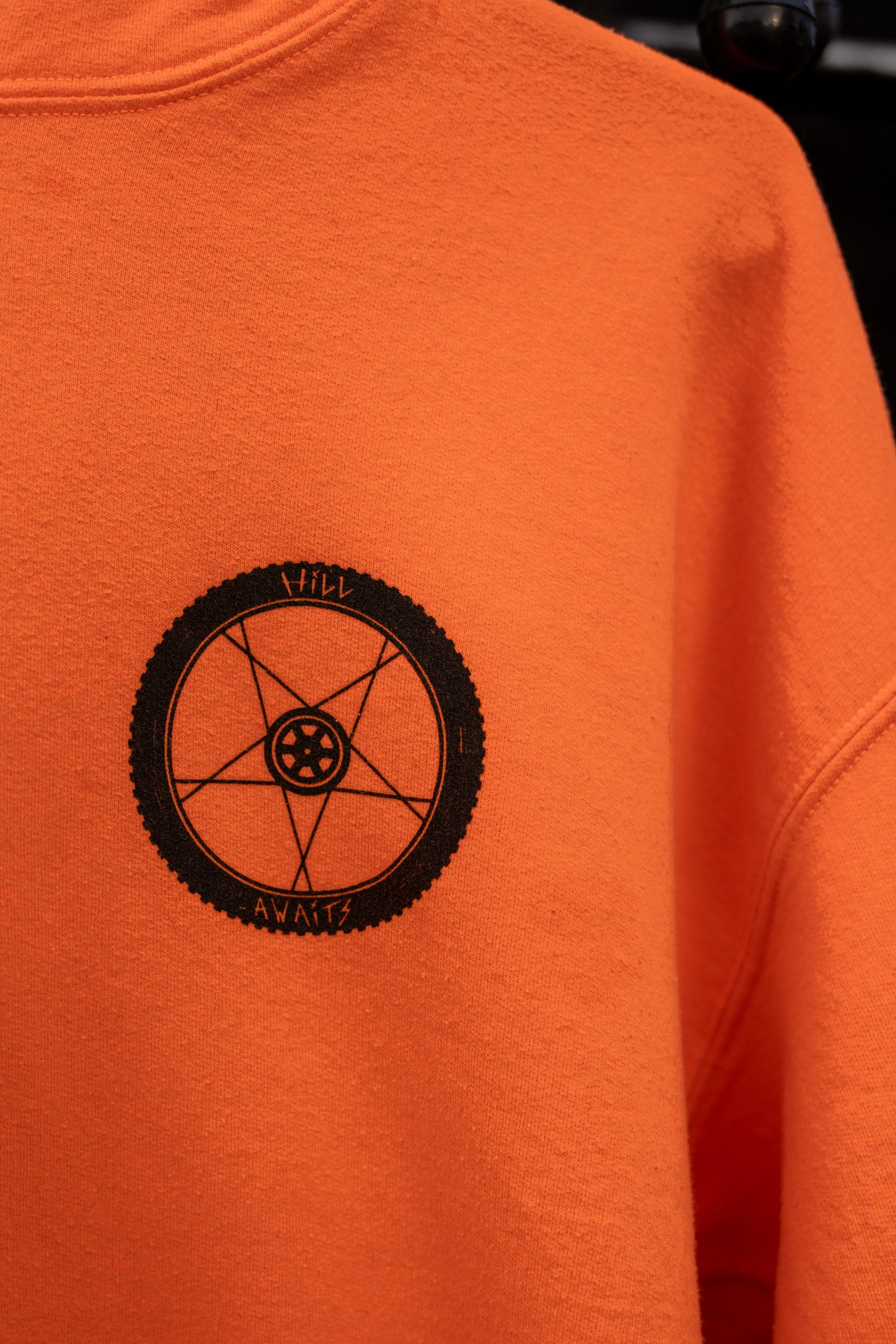 Hill awaits “Pentaspoke” hoodie