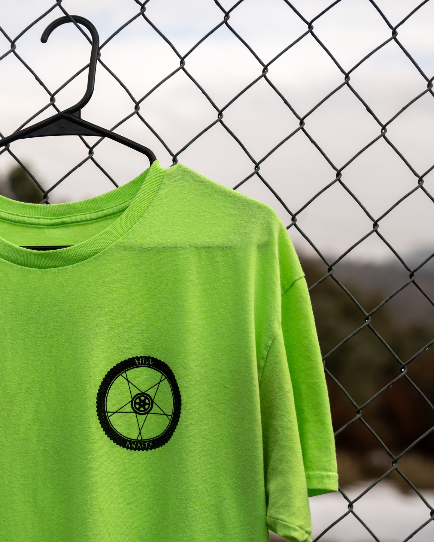 Hill awaits "Pentaspoke" T-shirt