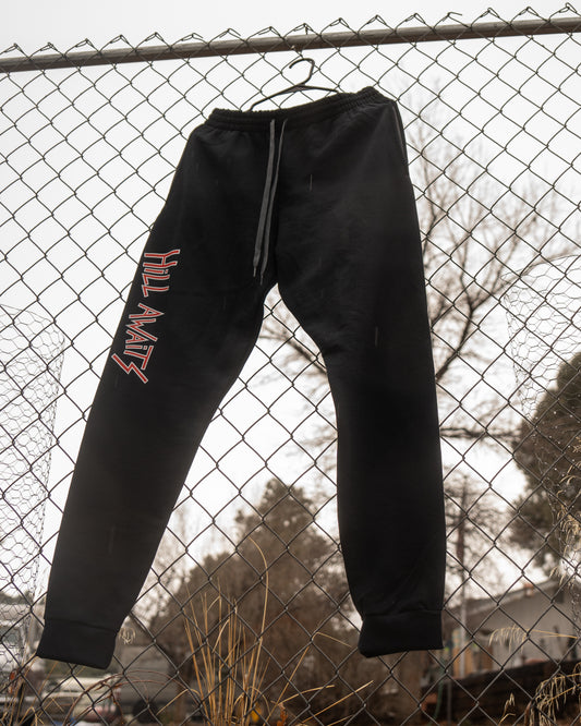 Hill Awaits Headbanger sweatpants